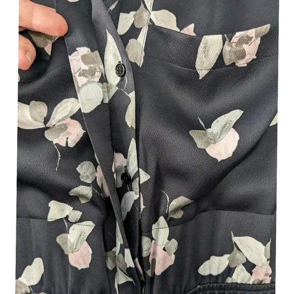 Vince Petals Waterfall Cropped Jumpsuit - Picture 5 of 9